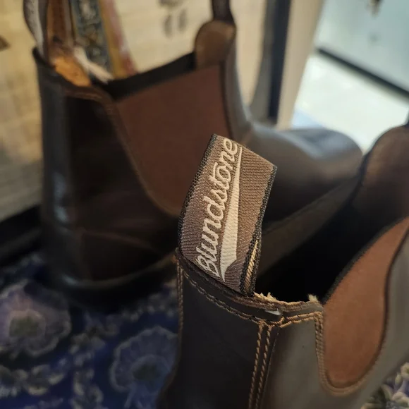 Men's Blundstone 550 Classic Fit Walnut US Size 11 *Has Damage - Picture 9 of 14